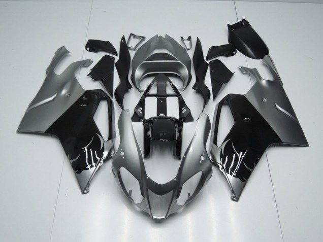 Discount 2003-2006 Grey and Black Aprilia RSV1000 Bike Fairing Kit Canada