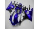 Discount 2003-2005 Blue White Black Yamaha YZF R6 Motorcycle Fairings Kit Canada