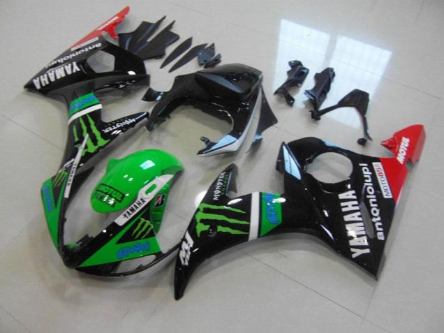 Discount 2003-2005 Green Monster Yamaha YZF R6 Replacement Motorcycle Fairings Canada