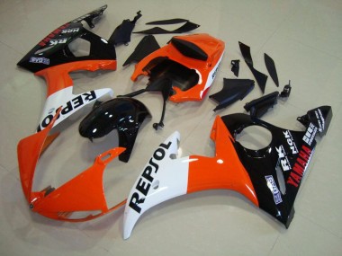 Discount 2003-2005 Repsol Yamaha YZF R6 Motorcycle Fairings Kit Canada