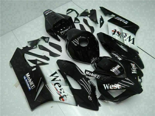 Discount 2004-2005 Black West Honda CBR1000RR Replacement Motorcycle Fairings Canada