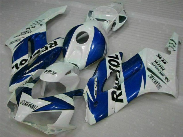 Discount 2004-2005 White Blue Repsol Honda CBR1000RR Motorbike Fairing Kits Canada