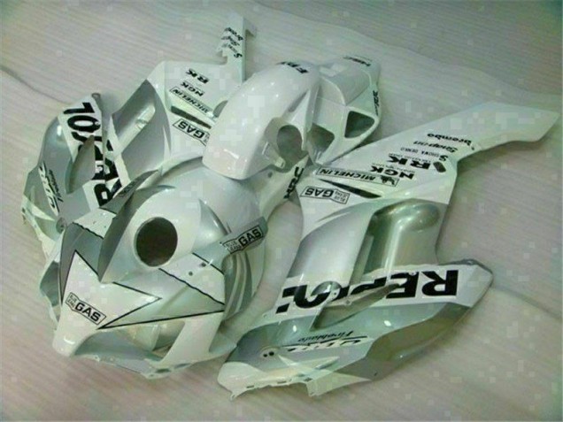 Discount 2004-2005 White Silver Repsol Honda CBR1000RR Motorcycle Fairings Canada