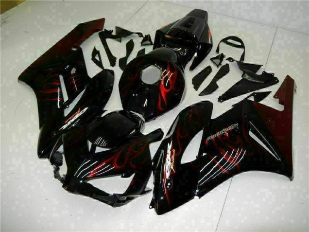 Discount 2004-2005 Red Flame Black Honda CBR1000RR Replacement Fairings Canada