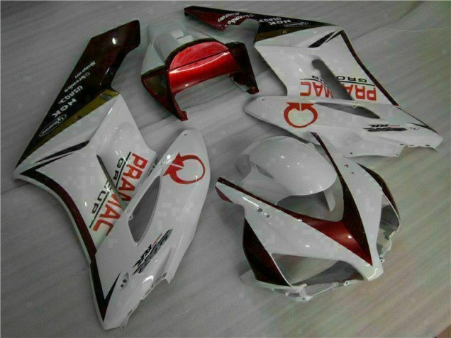 Discount 2004-2005 White Red Honda CBR1000RR Moto Fairings Canada