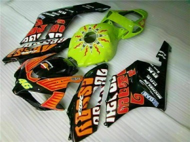 Discount 2004-2005 Orange Green Honda CBR1000RR Motor Fairings Canada