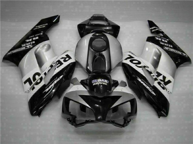 Discount 2004-2005 Black Silver Repsol Honda CBR1000RR Motorcycle Fairings Kit Canada