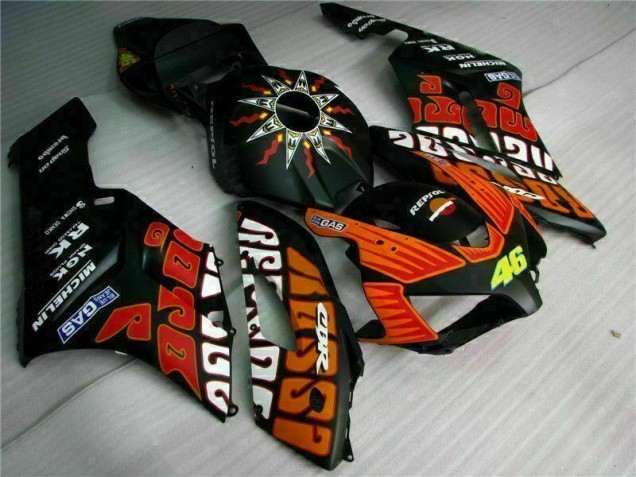 Discount 2004-2005 Black Orange Honda CBR1000RR Motorcycle Fairing Kits Canada