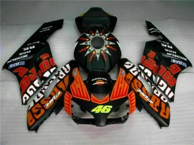 Discount 2004-2005 Black Orange Honda CBR1000RR Motorcycle Fairing Kits Canada