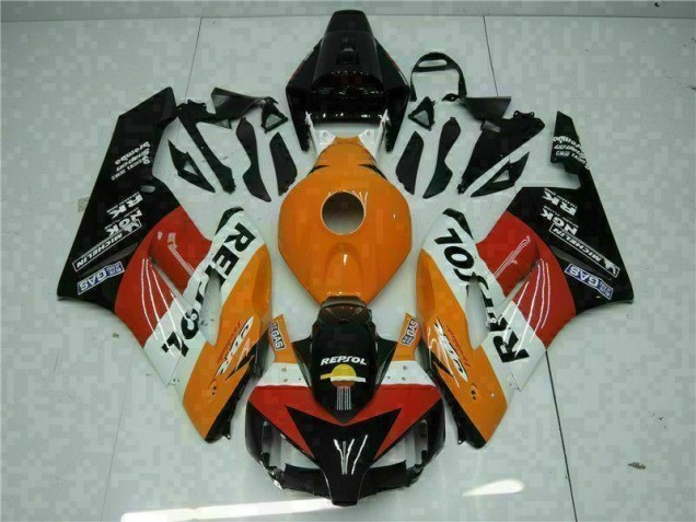 Discount 2004-2005 Orange Black Repsol Honda CBR1000RR Motorbike Fairing Canada