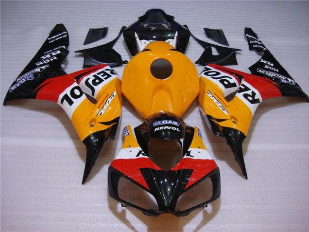 Discount 2004-2005 Orange Black Repsol Honda CBR1000RR Motorcycle Fairings Kits Canada