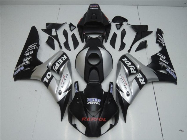 Discount 2004-2005 Black Silver Repsol Honda CBR1000RR Motorcycle Fairings Canada