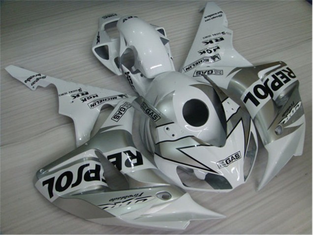 Discount 2004-2005 White Silver Black Repsol Honda CBR1000RR Replacement Fairings Canada