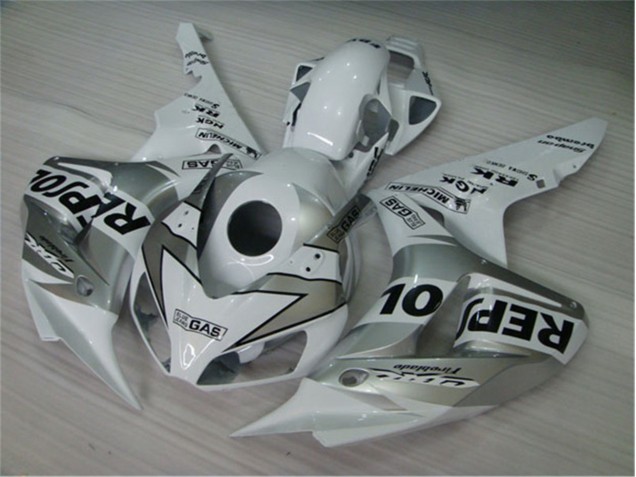 Discount 2004-2005 White Silver Black Repsol Honda CBR1000RR Replacement Fairings Canada