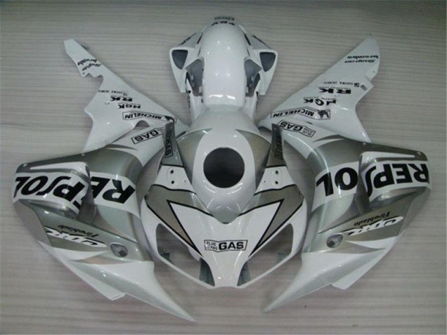 Discount 2004-2005 White Silver Black Repsol Honda CBR1000RR Replacement Fairings Canada