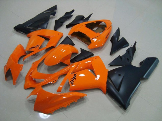 Discount 2003-2005 Ornage Matte Black Kawasaki ZX10R Motorbike Fairing Canada