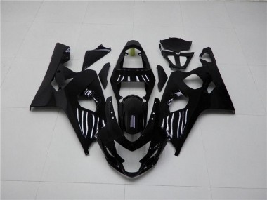 Discount 2004-2005 Glossy Black Suzuki GSXR 600/750 Bike Fairing Kit Canada