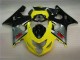 Discount 2004-2005 Yellow Black Suzuki GSXR 600/750 Motorbike Fairing Canada