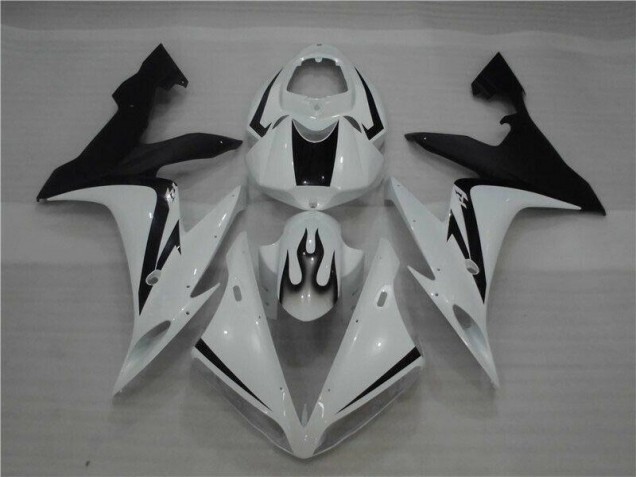 Discount 2004-2006 White Black Flame Yamaha YZF R1 Motor Fairings Canada