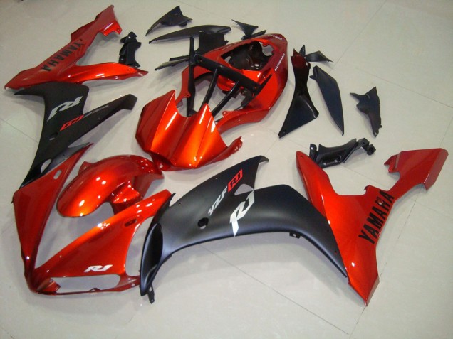 Discount 2004-2006 Red Matte Black Yamaha YZF R1 Motorbike Fairings Canada