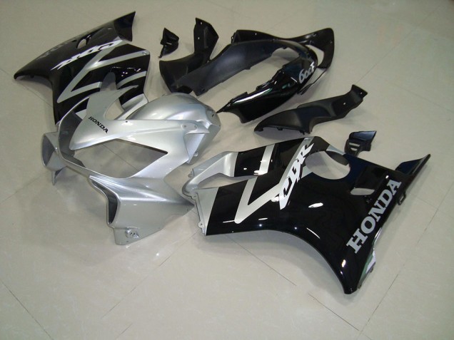 Discount 2004-2007 Black Silver Honda CBR600 F4i Motorcycle Fairing Kits Canada