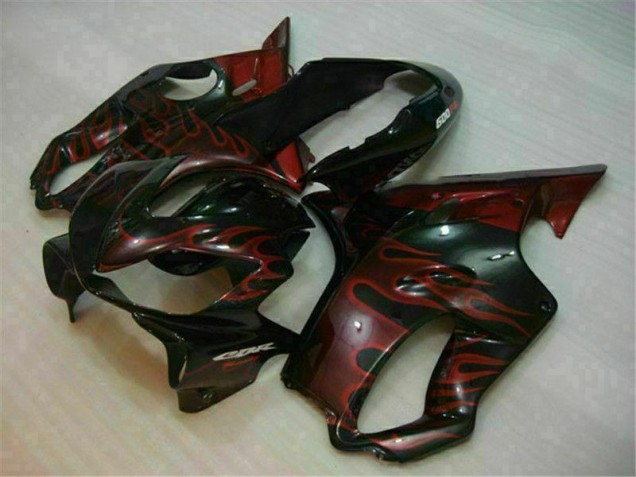 Discount 2004-2007 Red Flame Honda CBR600 F4i Bike Fairings Canada