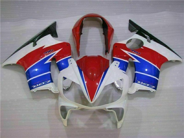 Discount 2004-2007 White Red Honda CBR600 F4i Motorcycle Fairings Canada