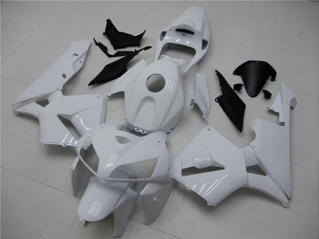 Discount 2005-2006 Glossy White Honda CBR600RR Replacement Motorcycle Fairings Canada