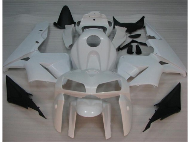 Discount 2005-2006 White Honda CBR600RR Bike Fairing Kit Canada