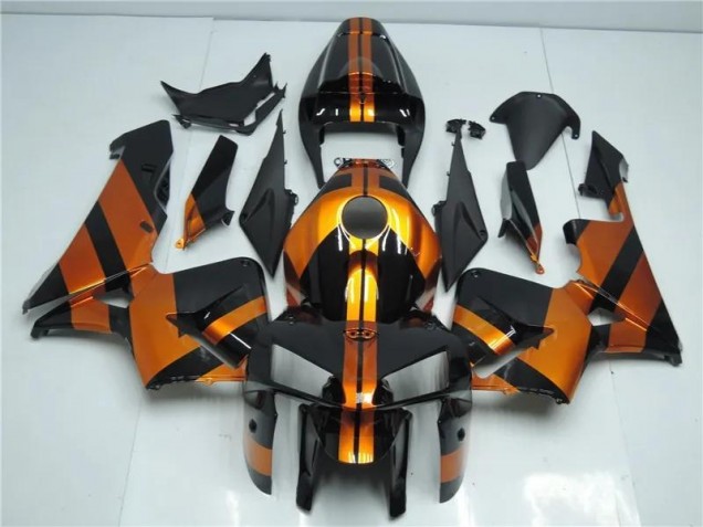 Discount 2005-2006 Orange Black Honda CBR600RR Motorcycle Fairing Kits Canada