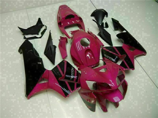 Discount 2005-2006 Black Purple Honda CBR600RR Moto Fairings Canada