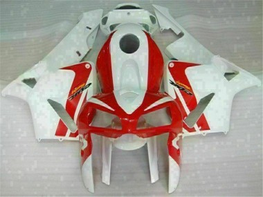 Discount 2005-2006 Red White Honda CBR600RR Motor Fairings Canada