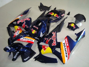 Discount 2005-2006 Dark Blue Red Bull Repsol Honda CBR600RR Motorcycle Fairings Kits Canada