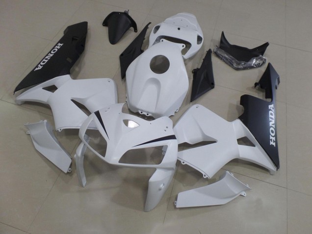 Discount 2005-2006 White Black Honda CBR600RR Motorcycle Fairings Canada