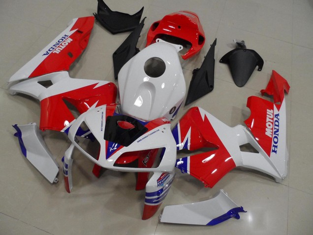 Discount 2005-2006 Red White Honda CBR600RR Motorcycle Fairing Kit Canada