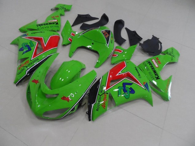 Discount 2005-2006 Neos Banca Kawasaki ZX6R Bike Fairing Kit Canada