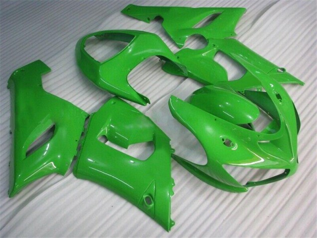 Discount 2005-2006 Green Kawasaki ZX6R Replacement Fairings Canada