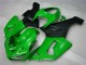 Discount 2005-2006 Green Matte Black Kawasaki ZX6R Motorcycle Fairing Canada