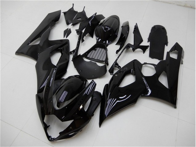 Discount 2005-2006 Glossy Black Suzuki GSXR 1000 Bike Fairings Canada