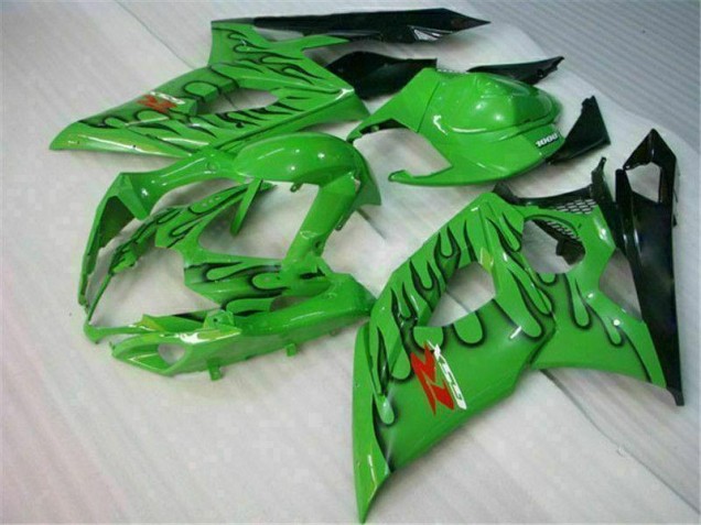 Discount 2005-2006 Green Suzuki GSXR 1000 Motorcycle Fairing Canada