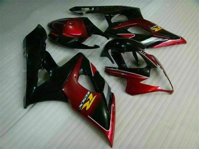 Discount 2005-2006 Red Black Suzuki GSXR 1000 Bike Fairing Kit Canada