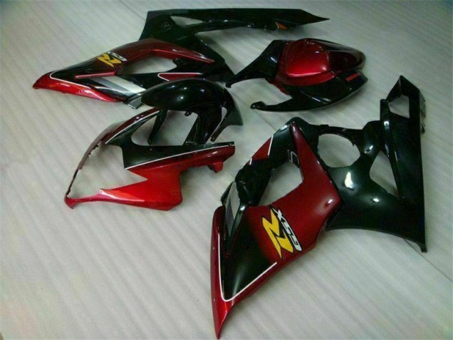 Discount 2005-2006 Red Black Suzuki GSXR 1000 Bike Fairing Kit Canada