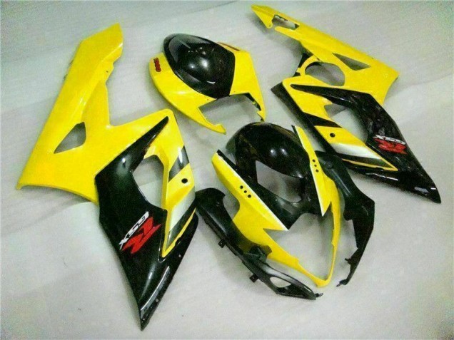 Discount 2005-2006 Yellow Black Suzuki GSXR 1000 Motorcycle Fairings Kits Canada