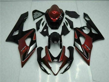 Discount 2005-2006 Red Black Suzuki GSXR 1000 Motorbike Fairings Canada