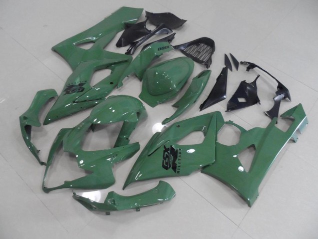 Discount 2005-2006 Glossy Army Green Suzuki GSXR 1000 Motorcycle Fairing Canada