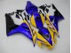 Discount 2006-2007 Yellow Blue Honda CBR1000RR Replacement Motorcycle Fairings Canada