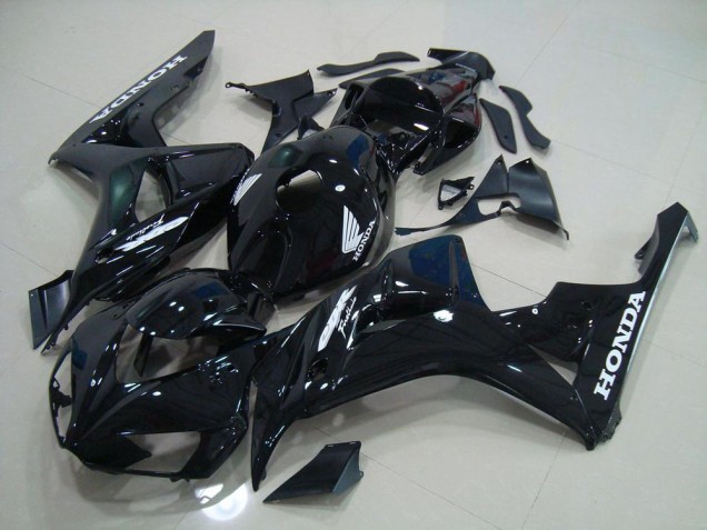 Discount 2006-2007 Black Silver Decals Honda CBR1000RR Motorcycle Fairing Kit Canada