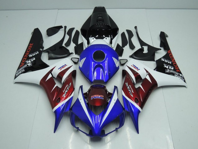 Discount 2006-2007 Burgandy and Blue Honda CBR1000RR Bike Fairing Canada