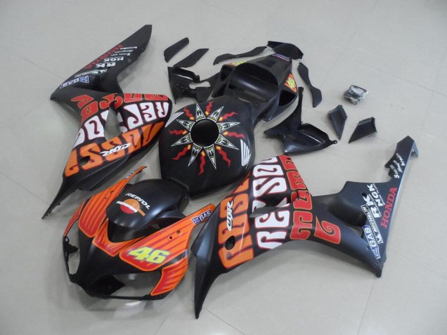 Discount 2006-2007 Matte Rossi Honda CBR1000RR Bike Fairings Canada