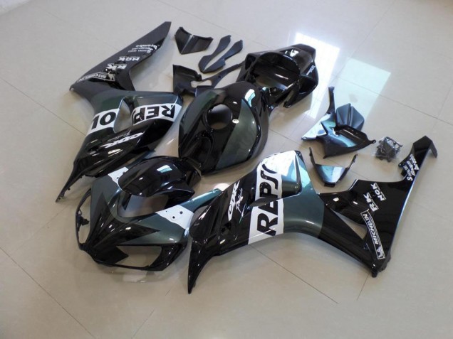 Discount 2006-2007 Grey Black Repsol Honda CBR1000RR Motorbike Fairing Kits Canada